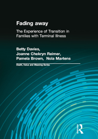 Cover image: Fading away 1st edition 9780415785020