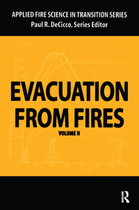 Cover image: Evacuation from Fires 1st edition 9780415784887