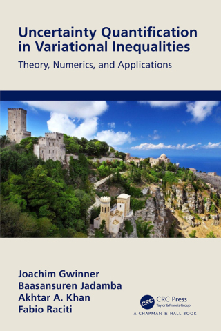 Cover image: Uncertainty Quantification in Variational Inequalities 1st edition 9781138626324