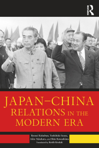Omslagafbeelding: Japan–China Relations in the Modern Era 1st edition 9781138714601