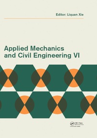 Imagen de portada: Applied Mechanics and Civil Engineering VI 1st edition 9781138626317