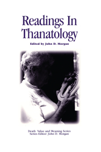 صورة الغلاف: Readings in Thanatology 1st edition 9780895032607