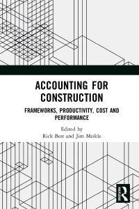 Omslagafbeelding: Accounting for Construction 1st edition 9781032093246