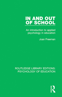 Cover image: In and Out of School 1st edition 9781138293960