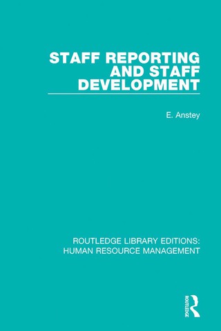 Imagen de portada: Staff Reporting and Staff Development 1st edition 9781138292758