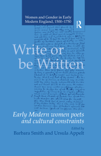 Cover image: Write or be Written 1st edition 9781840142884