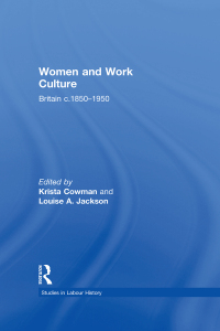 Omslagafbeelding: Women and Work Culture 1st edition 9781138270817
