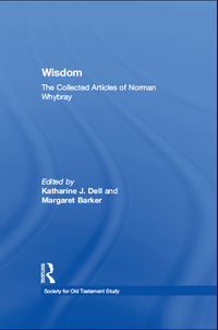 Imagen de portada: Wisdom: The Collected Articles of Norman Whybray 1st edition 9780754639176