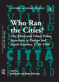 Omslagafbeelding: Who Ran the Cities? 1st edition 9781138274051