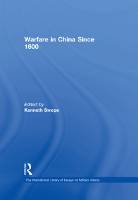 Titelbild: Warfare in China Since 1600 1st edition 9780754624929
