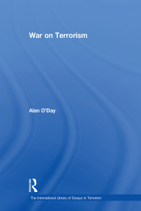 صورة الغلاف: War on Terrorism 1st edition 9780754624240