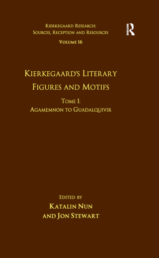 表紙画像: Volume 16, Tome I: Kierkegaard's Literary Figures and Motifs 1st edition 9781032098951