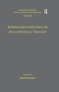 Imagen de portada: Volume 14: Kierkegaard's Influence on Social-Political Thought 1st edition 9781138261617