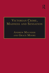 Omslagafbeelding: Victorian Crime, Madness and Sensation 1st edition 9780754640608