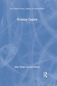 Imagen de portada: Venture Capital 1st edition 9781855218550