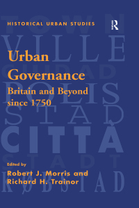 Cover image: Urban Governance 1st edition 9781138256293