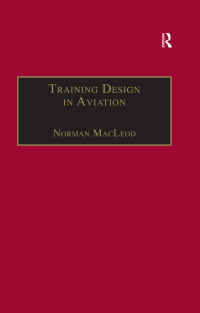 Cover image: Training Design in Aviation 1st edition 9780291398444