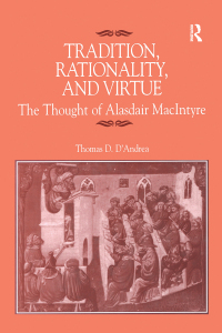 Imagen de portada: Tradition, Rationality, and Virtue 1st edition 9780754651123