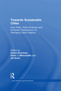 Cover image: Towards Sustainable Cities 1st edition 9781138272385