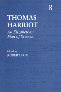 Cover image: Thomas Harriot 1st edition 9780754600787