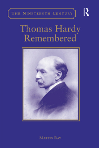 صورة الغلاف: Thomas Hardy Remembered 1st edition 9780367887834