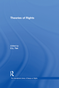 表紙画像: Theories of Rights 1st edition 9780754624301