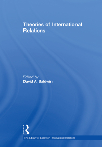 Cover image: Theories of International Relations 1st edition 9780754627470