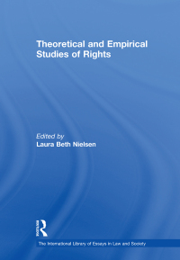 Imagen de portada: Theoretical and Empirical Studies of Rights 1st edition 9780754625810