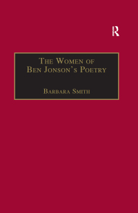 صورة الغلاف: The Women of Ben Jonson's Poetry 1st edition 9781859282281