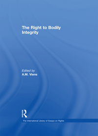 Imagen de portada: The Right to Bodily Integrity 1st edition 9781409466079