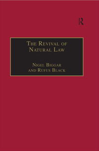 Cover image: The Revival of Natural Law 1st edition 9780754612629