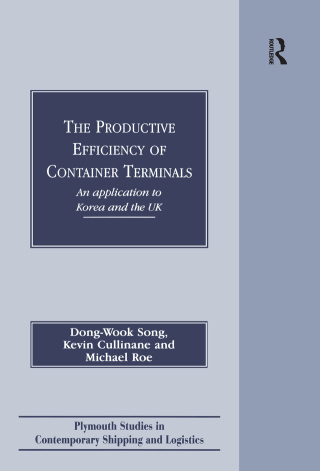 Cover image: The Productive Efficiency of Container Terminals 1st edition 9781138263864