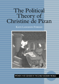 Imagen de portada: The Political Theory of Christine de Pizan 1st edition 9780754601746