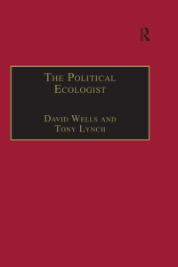Cover image: The Political Ecologist 1st edition 9780754611196