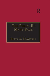 Imagen de portada: The Poets, II: Mary Fage 1st edition 9781840142242