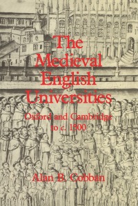 Omslagafbeelding: The Medieval English Universities 1st edition 9780859677530