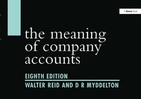 Cover image: The Meaning of Company Accounts 8th edition 9780566086601