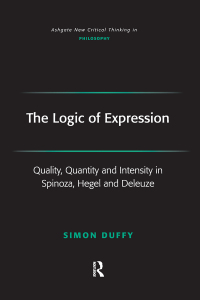 Cover image: The Logic of Expression 1st edition 9781138277779