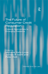 Cover image: The Future of Consumer Credit Regulation 1st edition 9781138260054