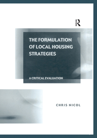 Imagen de portada: The Formulation of Local Housing Strategies 1st edition 9780754616924