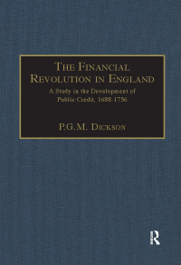 Imagen de portada: The Financial Revolution in England 1st edition 9780751200102
