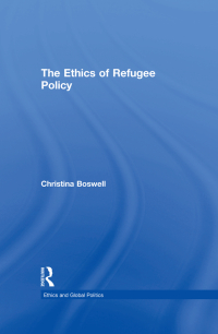 Cover image: The Ethics of Refugee Policy 1st edition 9780754645191