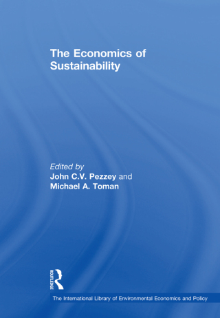 Imagen de portada: The Economics of Sustainability 1st edition 9780754621775