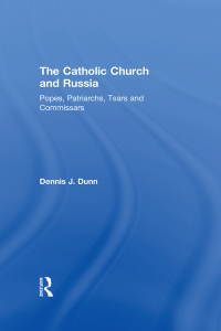 Imagen de portada: The Catholic Church and Russia 1st edition 9781032180168