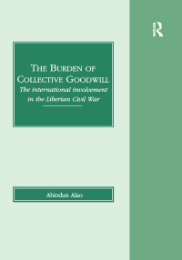 Cover image: The Burden of Collective Goodwill 1st edition 9781840143188