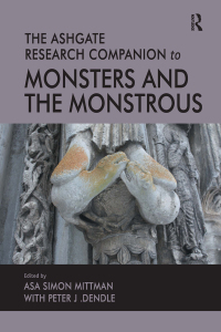 Omslagafbeelding: The Ashgate Research Companion to Monsters and the Monstrous 1st edition 9781472418012