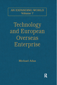 Imagen de portada: Technology and European Overseas Enterprise 1st edition 9780860785255