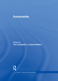 Cover image: Sustainability 1st edition 9780754628170