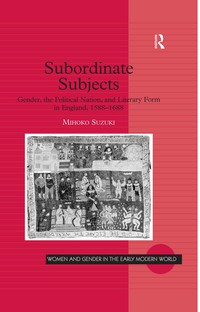 Cover image: Subordinate Subjects 1st edition 9781138383401