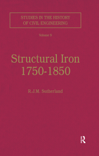 Cover image: Structural Iron 1750–1850 1st edition 9780860787587